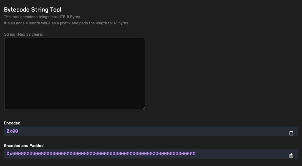 String To Bytes
