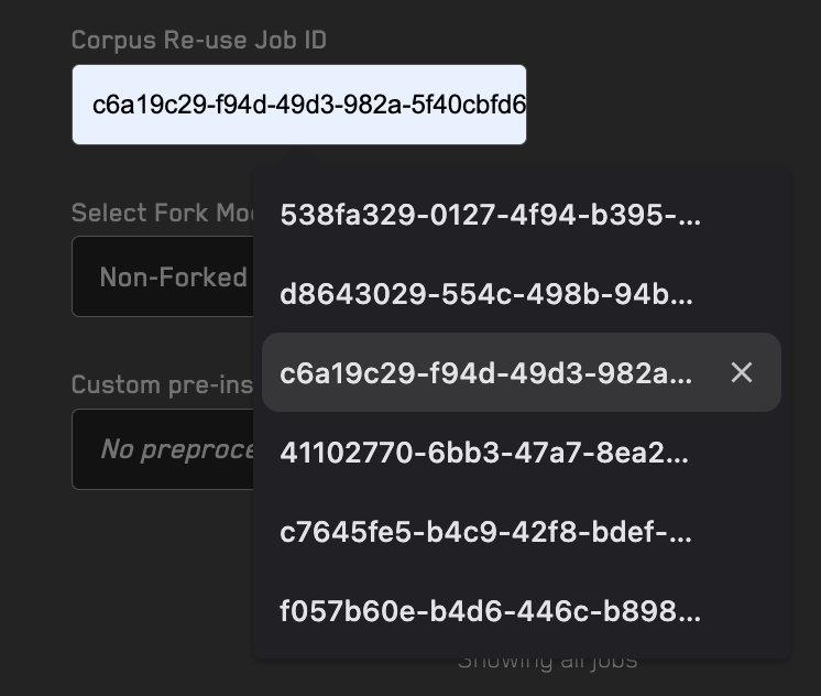 Corpus Reuse