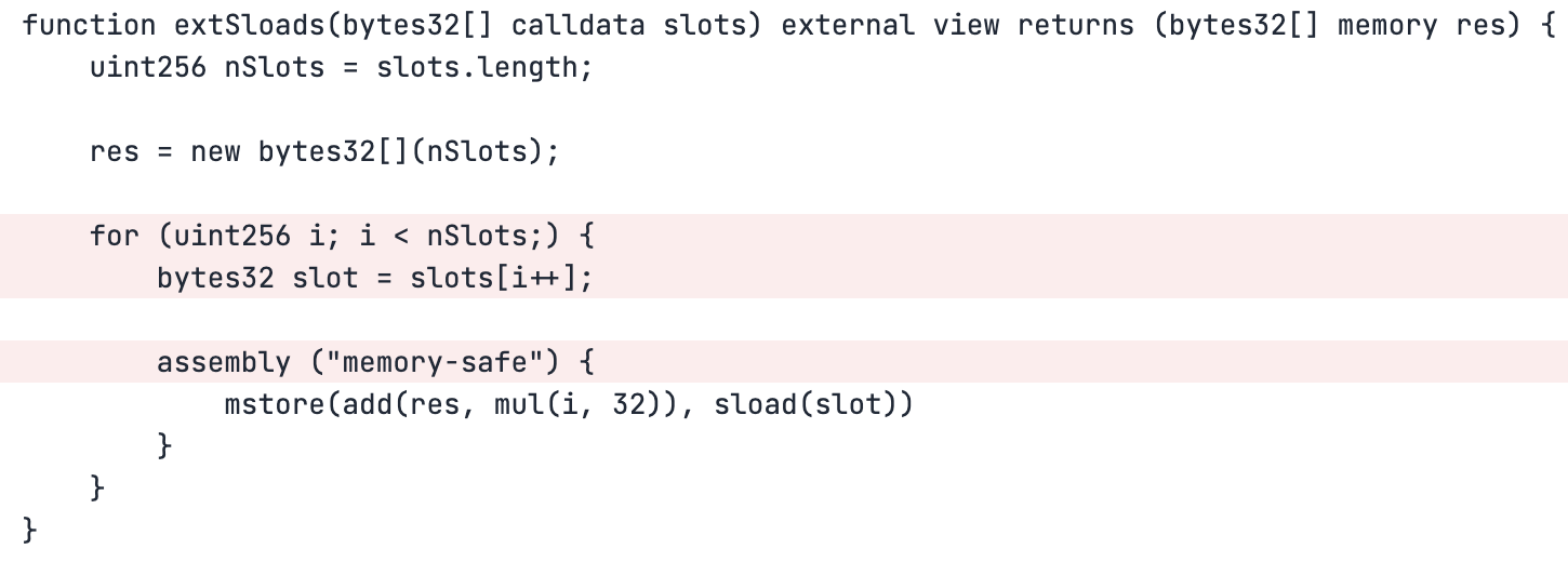 ExtSload Missing Covg